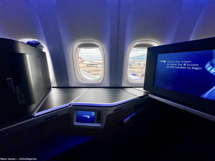 Experience British Airways' Club Suite from London Heathrow to New York JFK