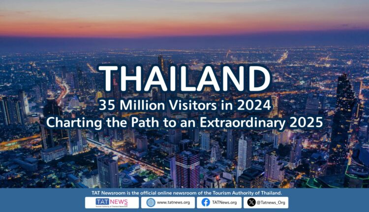 Thailand Achieves Over 35 Million Tourist Arrivals in 2024