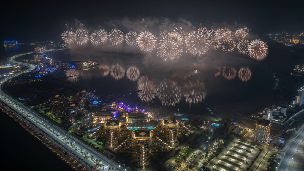 Ras Al Khaimah Welcomes 2025 with Spectacular Fireworks and Drones Show