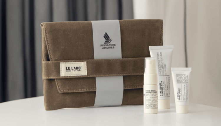 Singapore Airlines Launches Stylish Amenity Kits in Collaboration with Le Labo