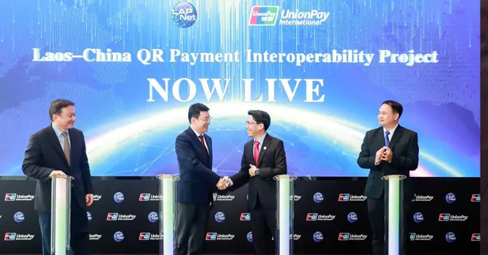 Laos and China Launch QR Code Payment Integration