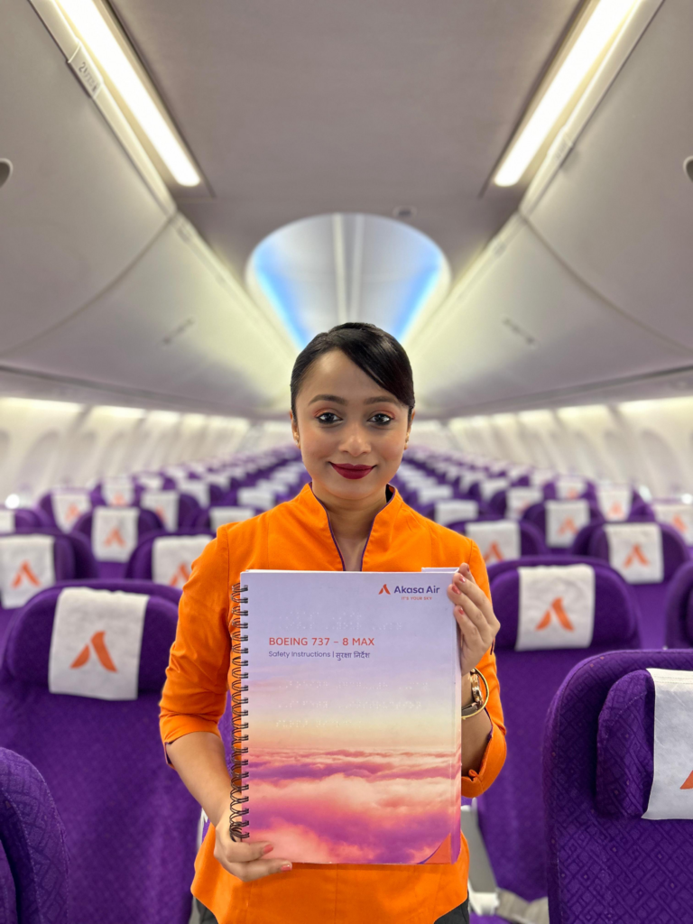 Akasa Air Strengthens Accessibility with Braille Initiatives