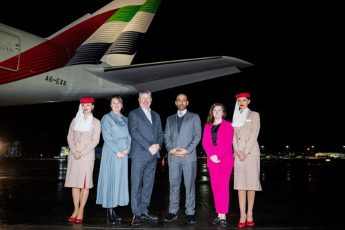 Emirates’ A350 Makes Its Inaugural Flight to Edinburgh