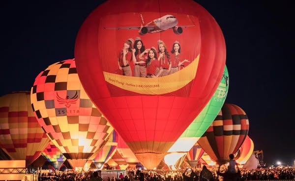 Vietjet Provides Complimentary Hot-Air Balloon Rides at Tamil Nadu International Balloon Festival