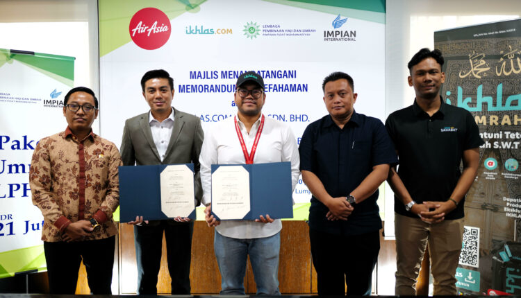 Ikhlas.com Partners with LPHU Muhammadiyah and Impian International to Facilitate 50,000 Umrah Pilgrims