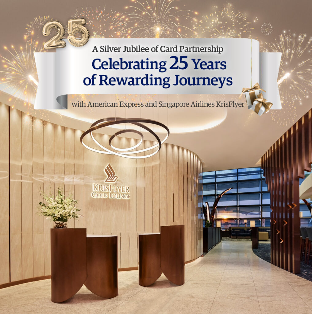 Exclusive Rewards from American Express and Singapore Airlines Marking 25 Years Together