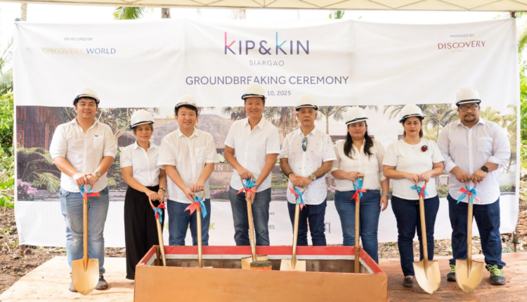 Groundbreaking Ceremony for Kip&Kin Siargao by Discovery World Corporation