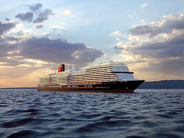 Cunard's Queen Anne Makes Historic Arrival in North America