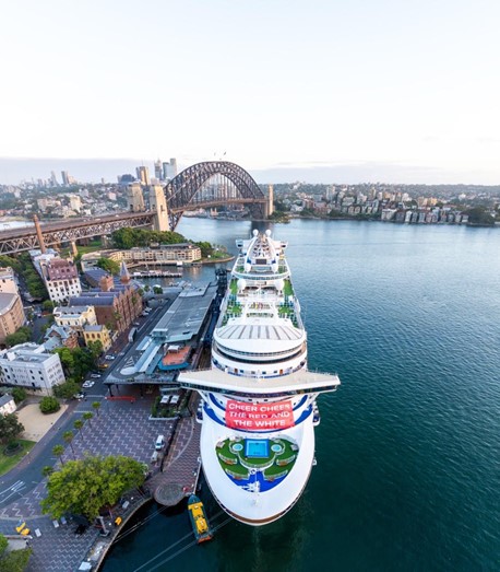 Sydney Swans Embark on Their First AFL Member Cruise Aboard the Crown Princess