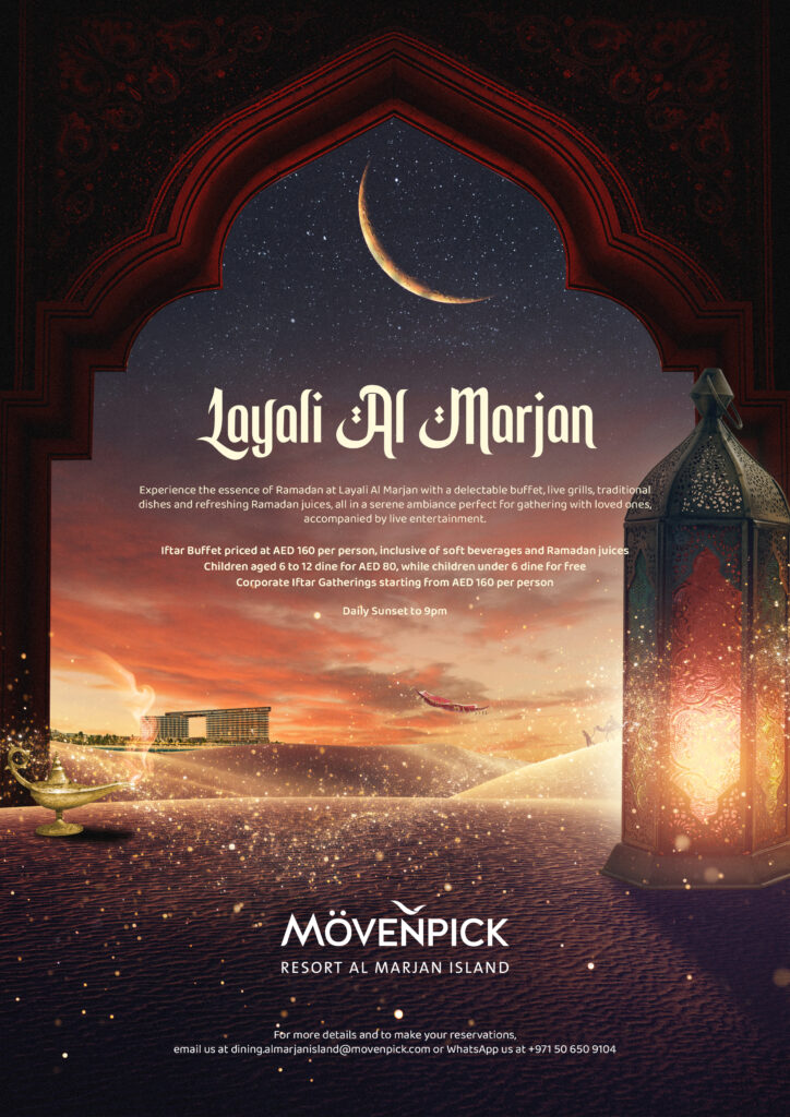 Experience the Grandeur of Ramadan at Mövenpick Resort Al Marjan Island