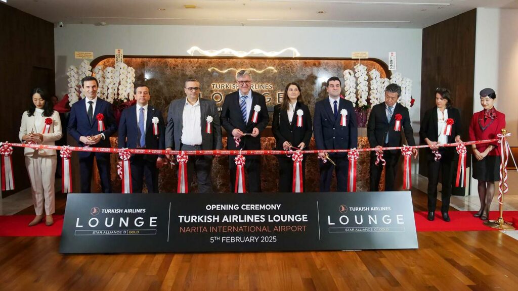 Turkish Airlines Launches Its Largest International Lounge at Tokyo Narita Airport