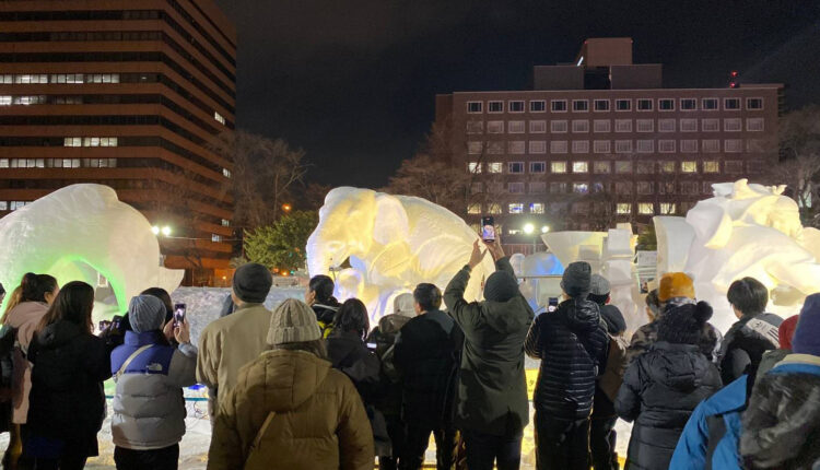 Thailand Wins Silver at the International Snow Sculpture Festival in Japan