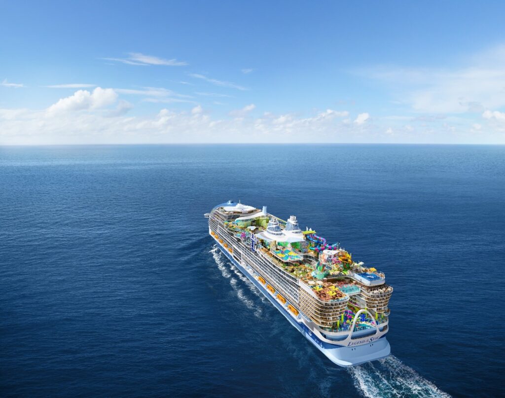 Royal Caribbean Introduces Legend of the Seas: The Next Icon Class Ship