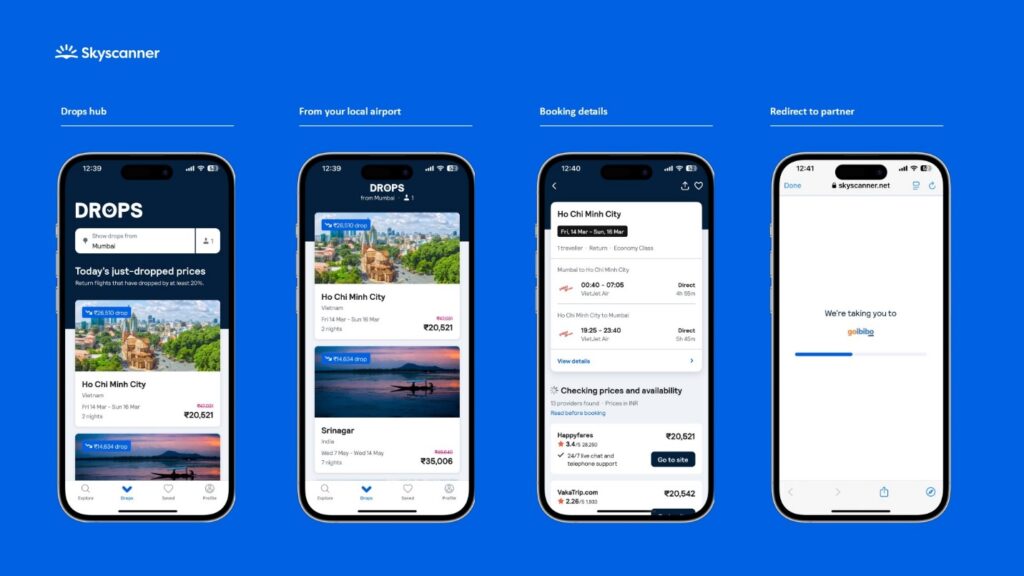 Skyscanner Unveils DROPS Feature for Better Flight Deals