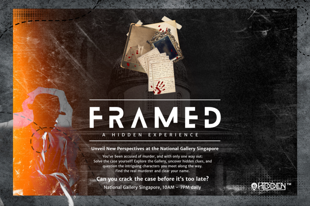 Explore 'FRAMED: A Murder Mystery' at National Gallery Singapore