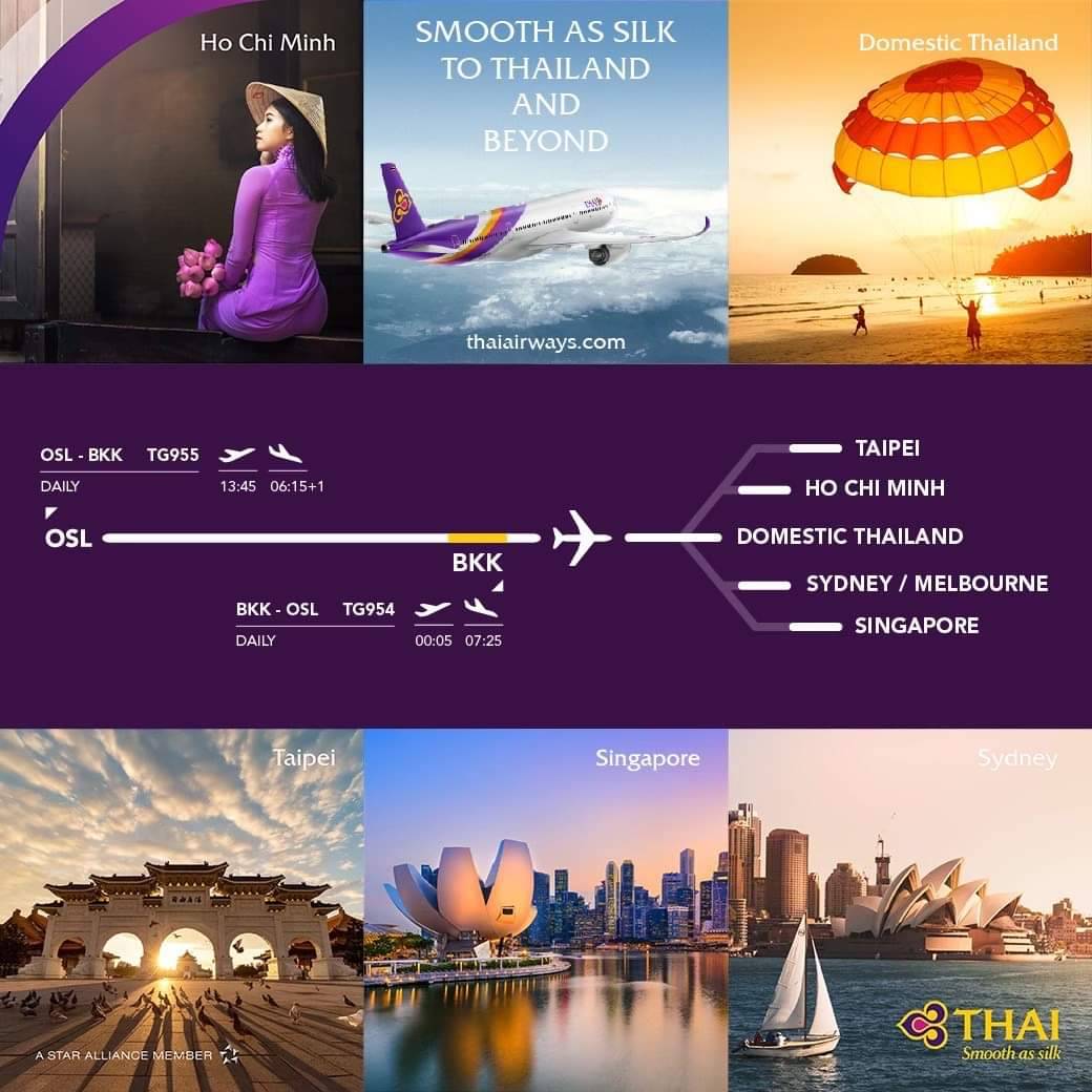 Celebrating 120 Years of Thai-Norwegian Diplomacy with Thai Airways