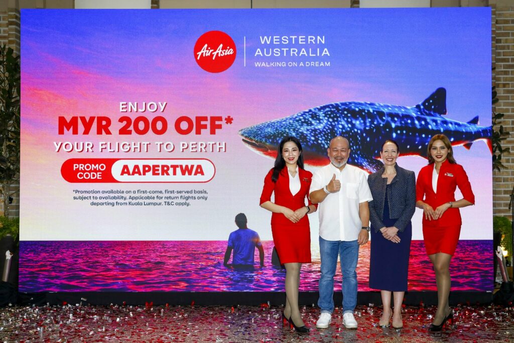 AirAsia Collaborates with Tourism Western Australia to Boost Travel