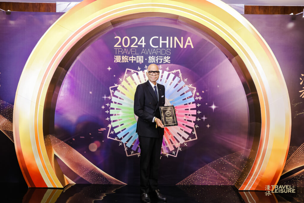 Stuart-Wayne Douglas of St Regis Macao Recognized at Travel + Leisure China Awards 2024