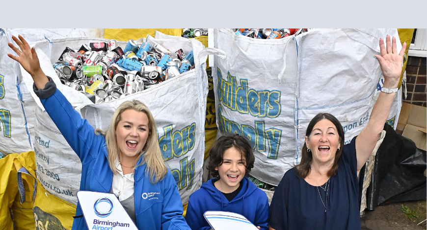 Birmingham Airport's £5,000 Grant Fuels 12-Year-Old's Fundraising Success