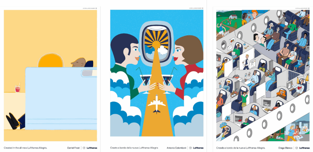 Lufthansa Partners with European Artists to Transform Travel Through Art