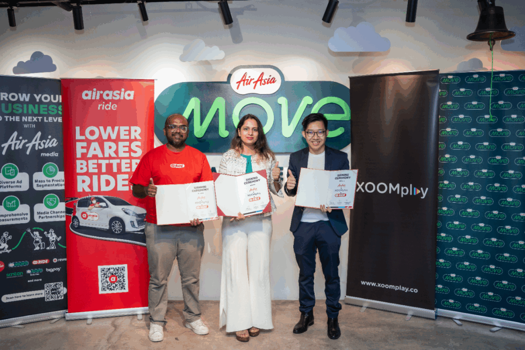 AirAsia Media Collaborates with Xoomplay Technologies