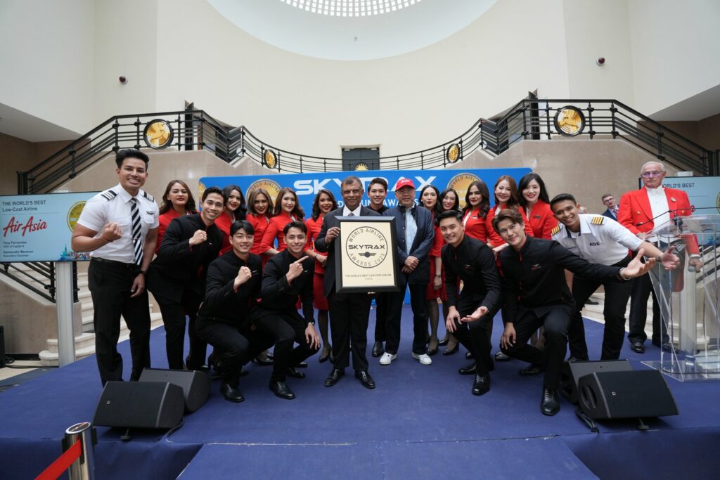 AirAsia Celebrated as the Leading Low-Cost Airline for the 16th Consecutive Year