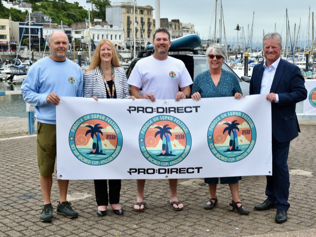 The English Riviera Gears Up for the 2026 SUP World Cup