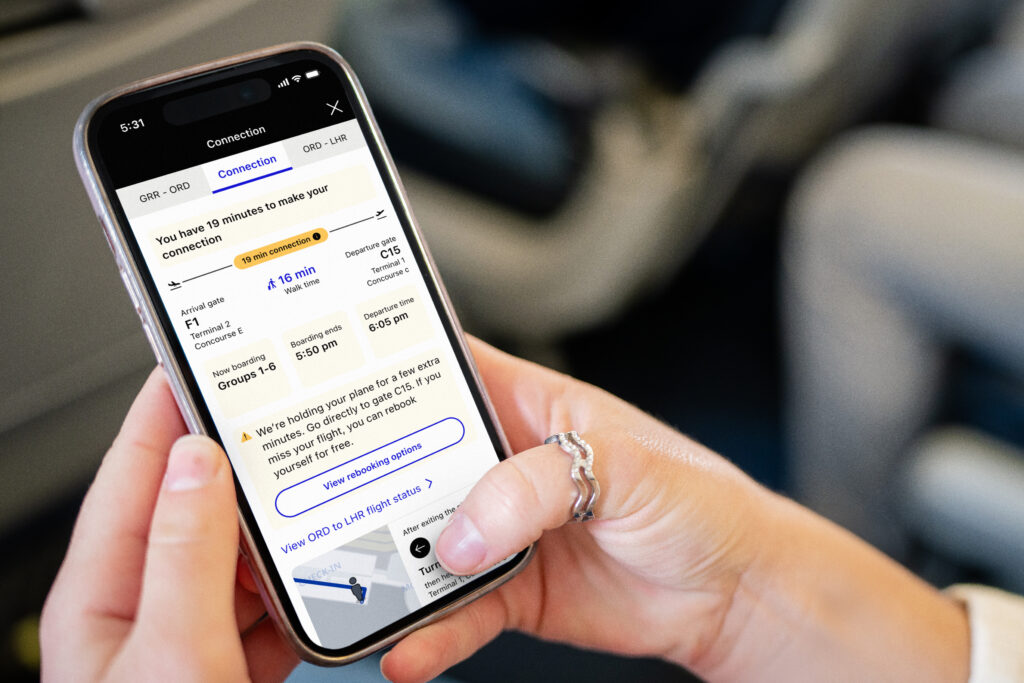 United Airlines Enhances Mobile App for Better Flight Information