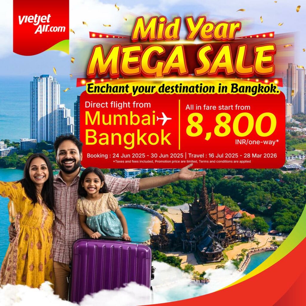 Vietjet Thailand Unveils Exciting Mid-Year Mega Sale