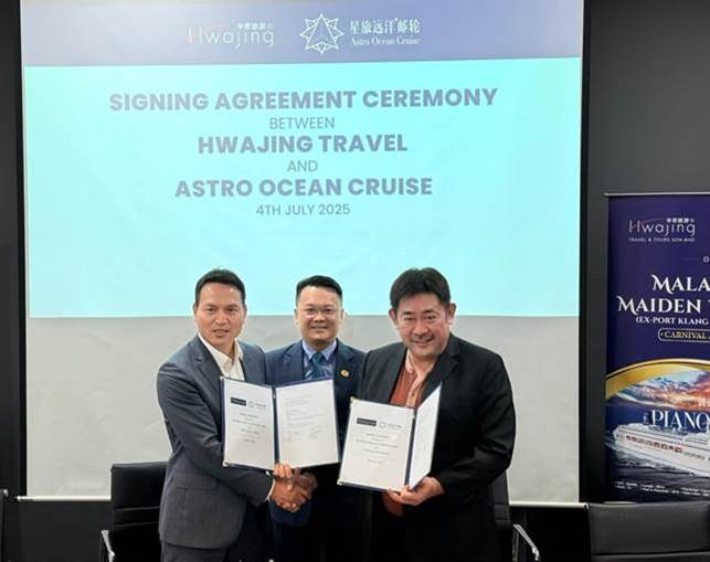Hwajing Travel & Tours Partners with Astro Ocean Cruise