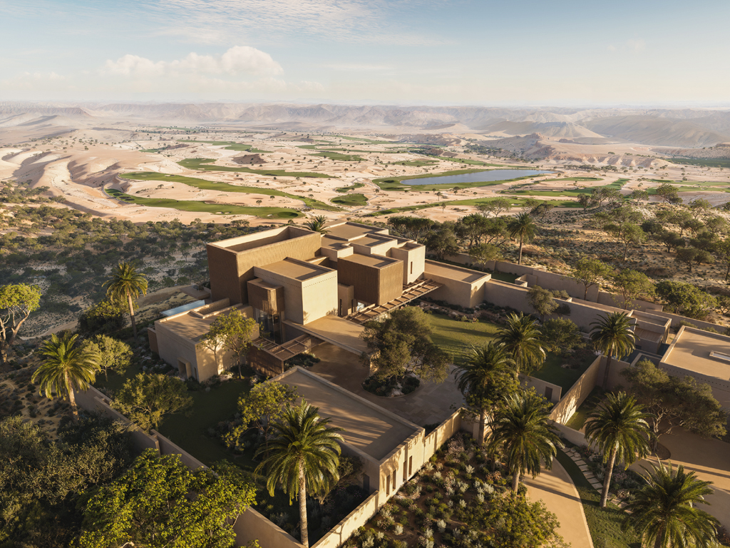 Saudi's Hospitality Sector Grows with Aman’s Cliffside Retreat Near Diriyah