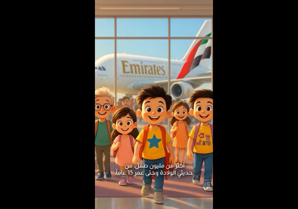 Emirates Unveils Touching Animated Short for World AI Appreciation Day
