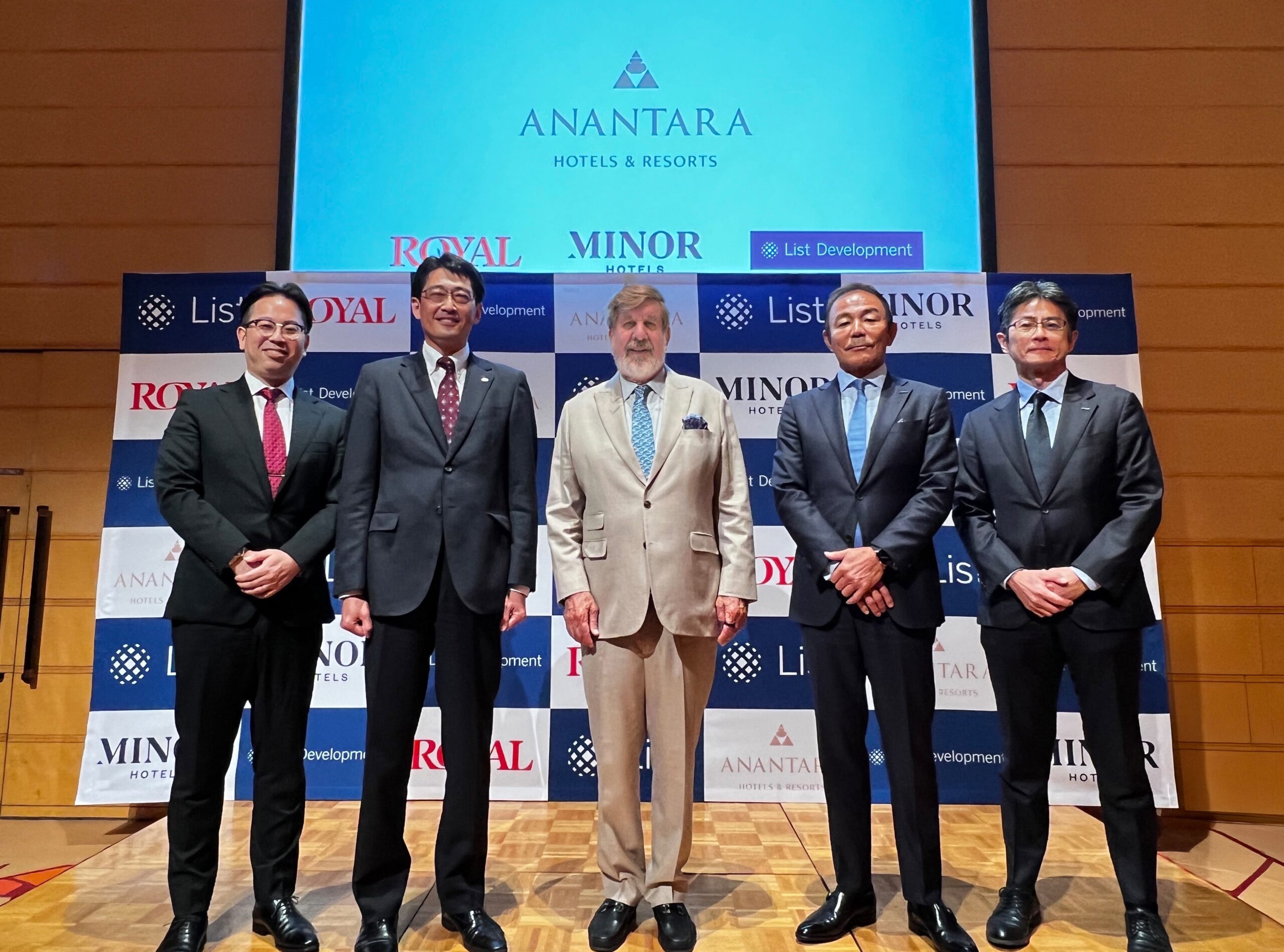 Royal Minor and List Development Establish Partnership for Japan's First Anantara Hotel