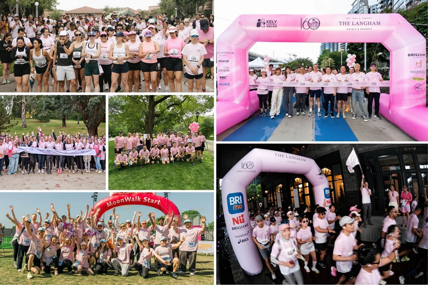 Langham Pink Run Links Communities in Ten Cities for Global Charity Event