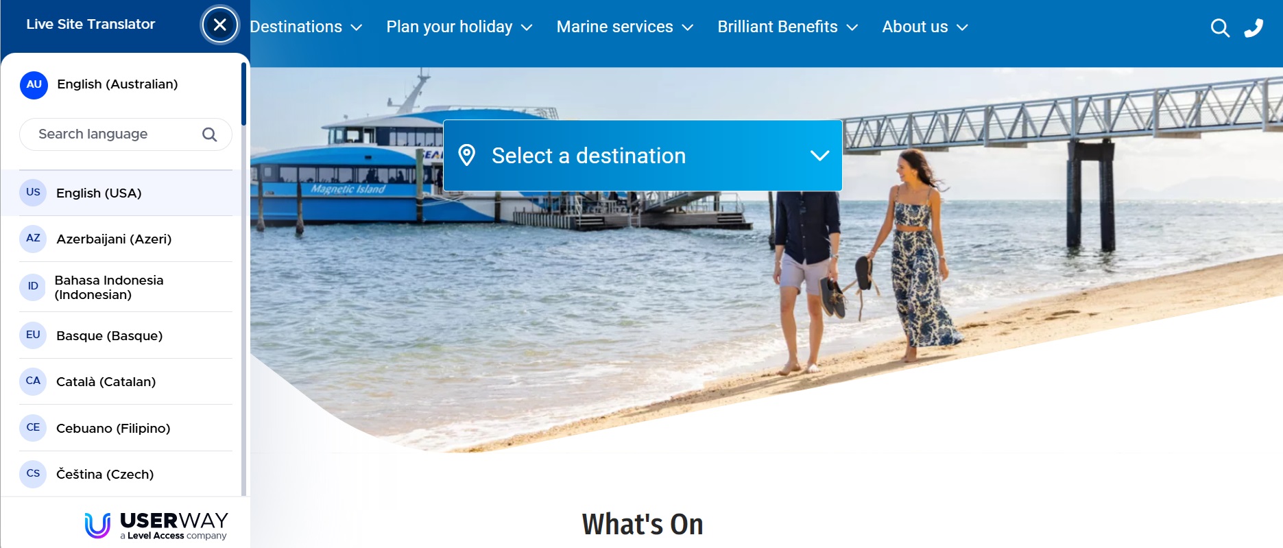 SeaLink Marine & Tourism Enhances Accessibility with New Technology