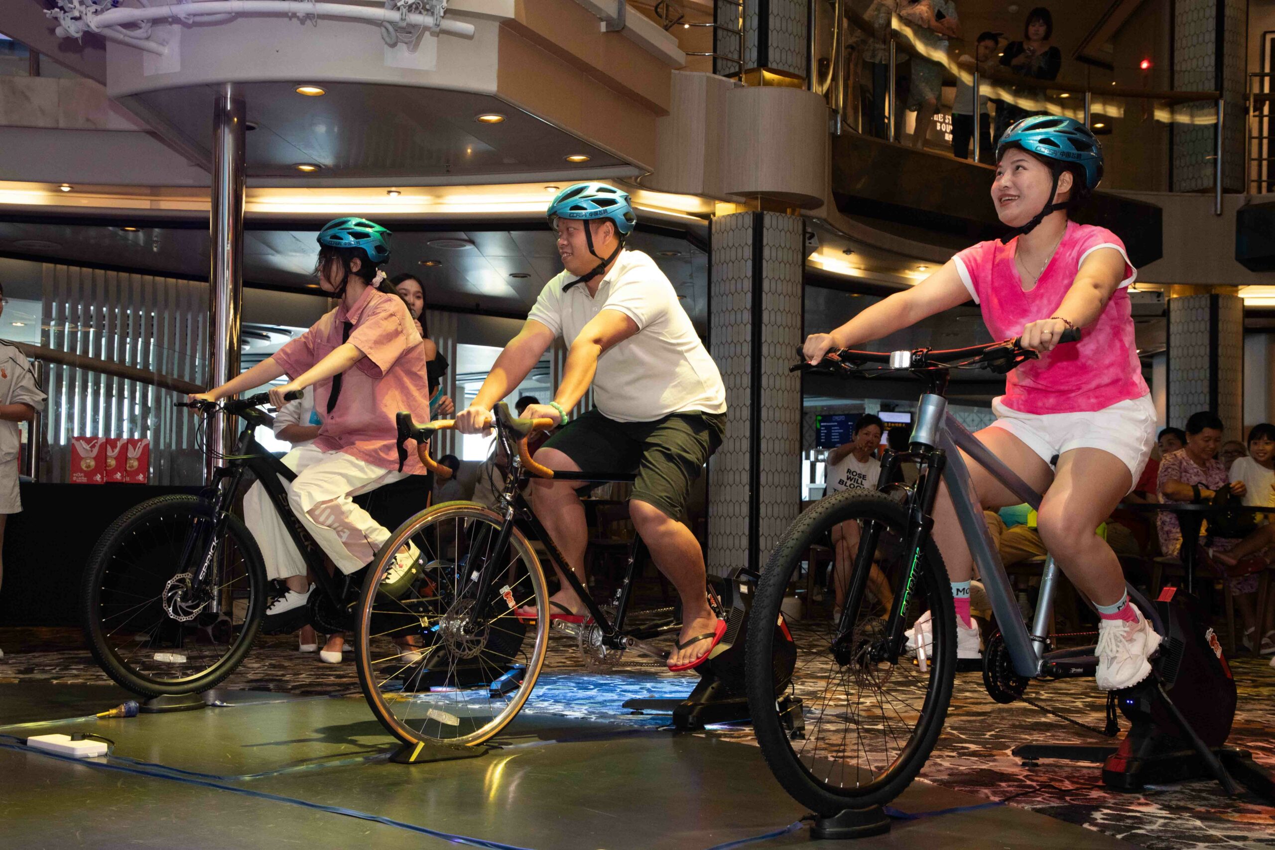 StarCruises Transforms Onboard Entertainment with Cycling at Sea