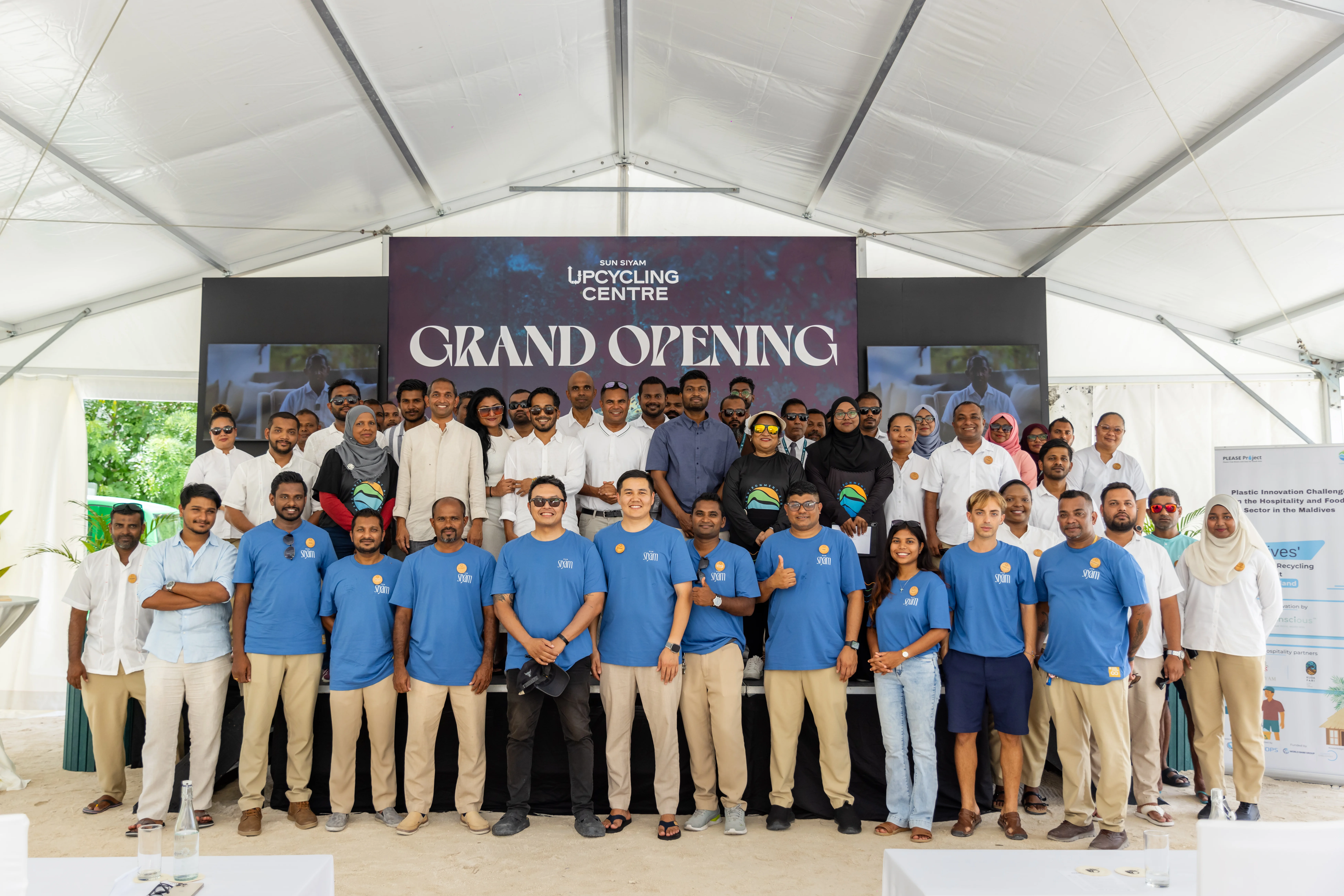 Siyam World Maldives Unveils Pioneering Plastic Upcycling Center in Partnership with CLEAN Maldives
