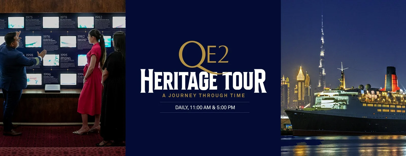 Explore the QE2: A Floating Hotel in Dubai