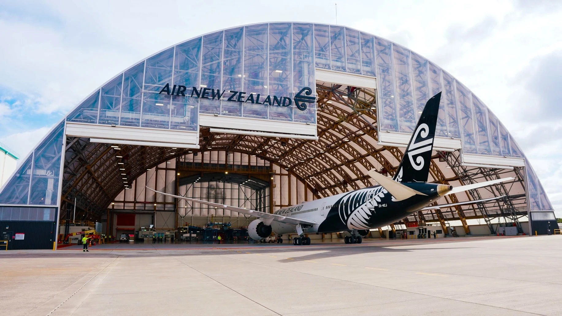 Air New Zealand Launches New Hangar 4 Facility