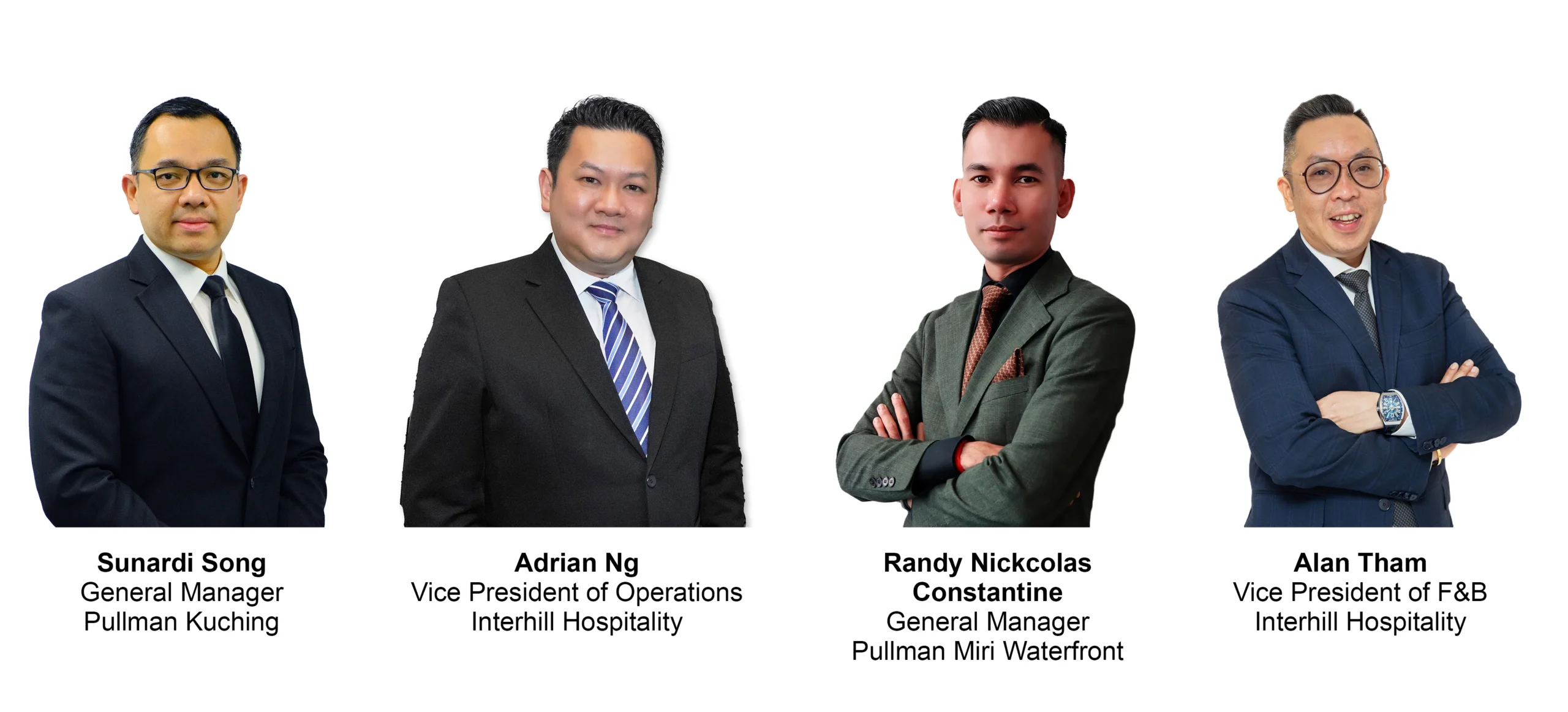 Leadership Changes at Pullman Hotels Kuching and Miri Waterfront
