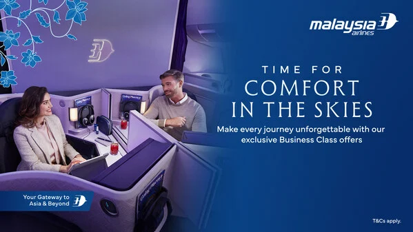 Malaysia Airlines Unveils 'Time for Comfort in the Skies' Initiative