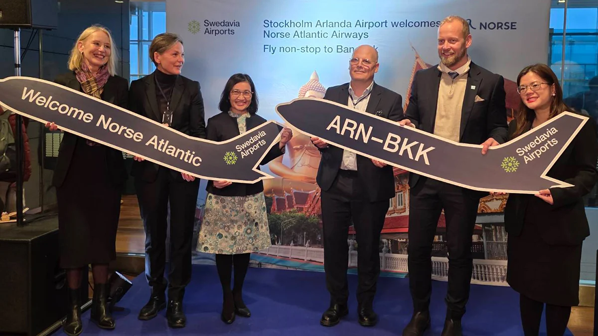 Norse Atlantic Airways Launches Inaugural Flight from Stockholm to Bangkok