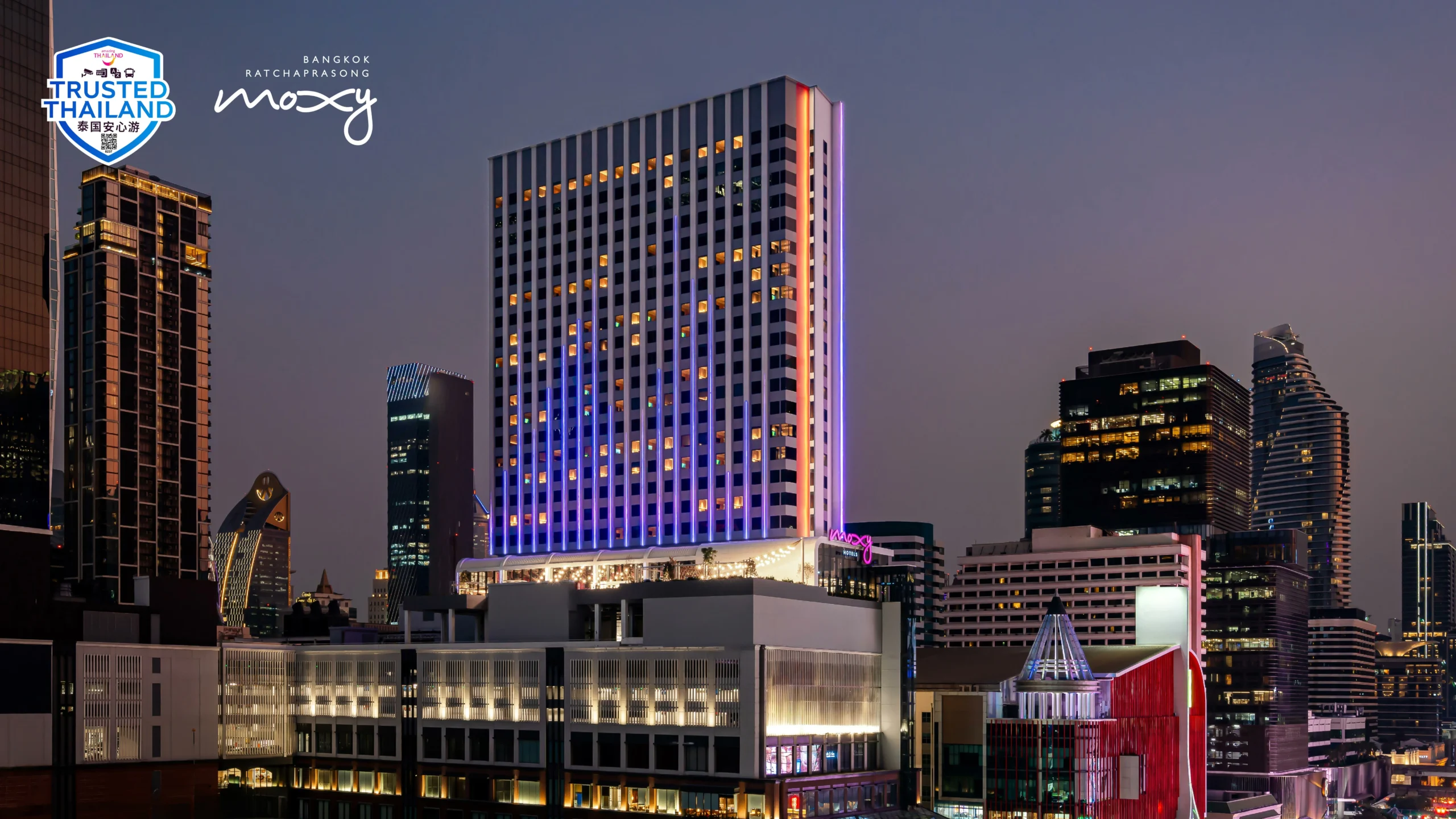 Moxy Bangkok Ratchaprasong Achieves Trusted Thailand Accreditation