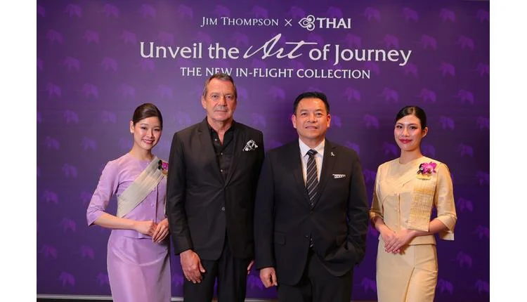 Jim Thompson and Thai Airways Unveil New In-Flight Collection