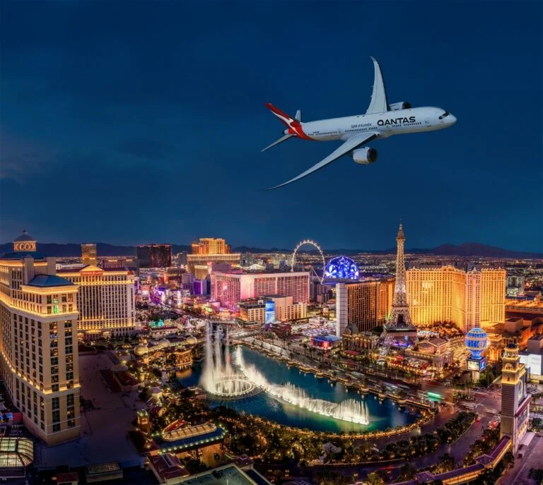 Qantas Announces Historic Direct Flights from Sydney to Las Vegas Starting December 2026