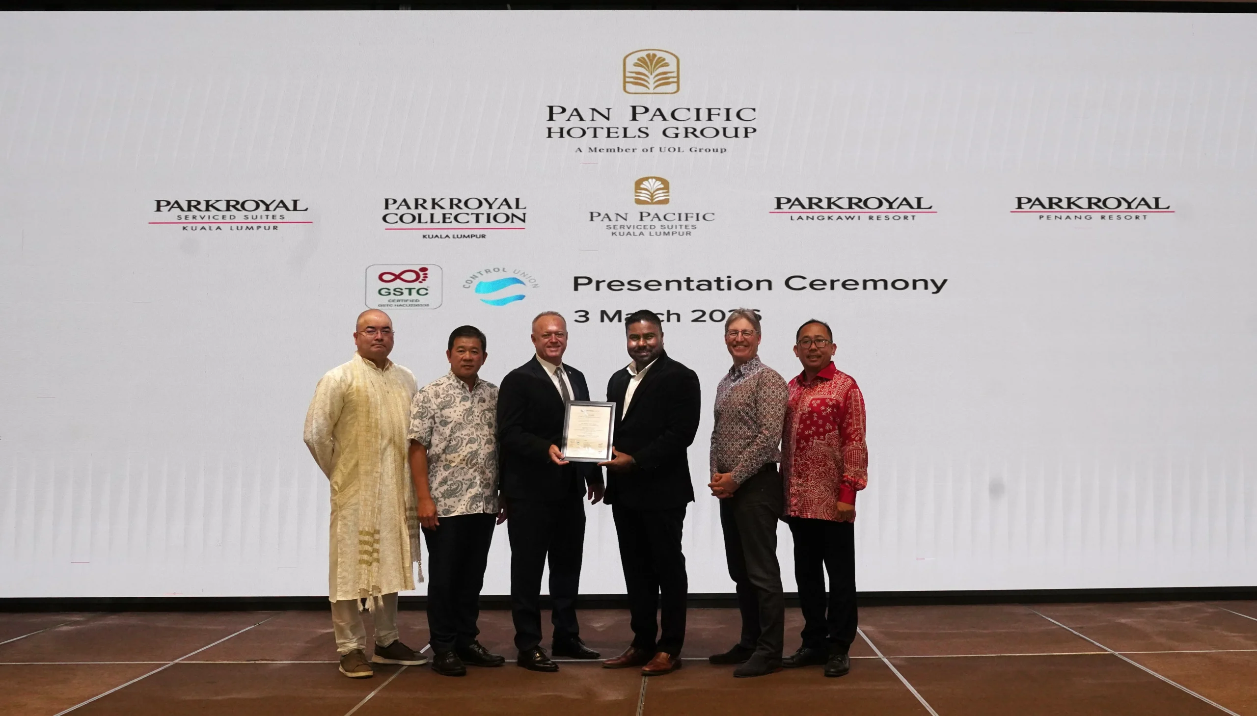 Pan Pacific Hotels Achieve GSTC Multi-Site Certification in Malaysia