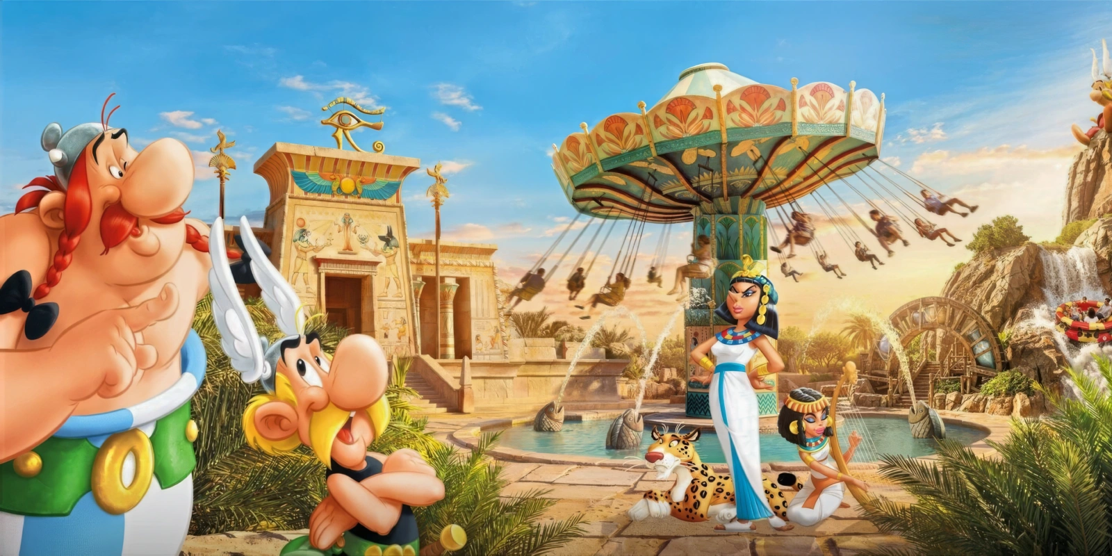 Parc Astérix Introduces New Attractions Inspired by Ancient Egypt