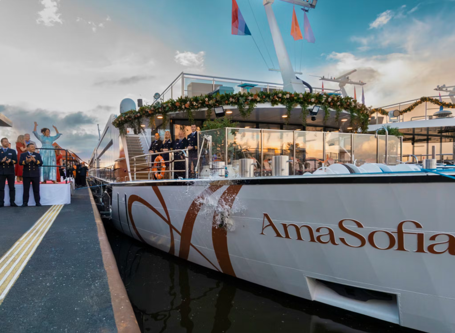 AmaSofia is Unveiled by AmaWaterways on the Rhine