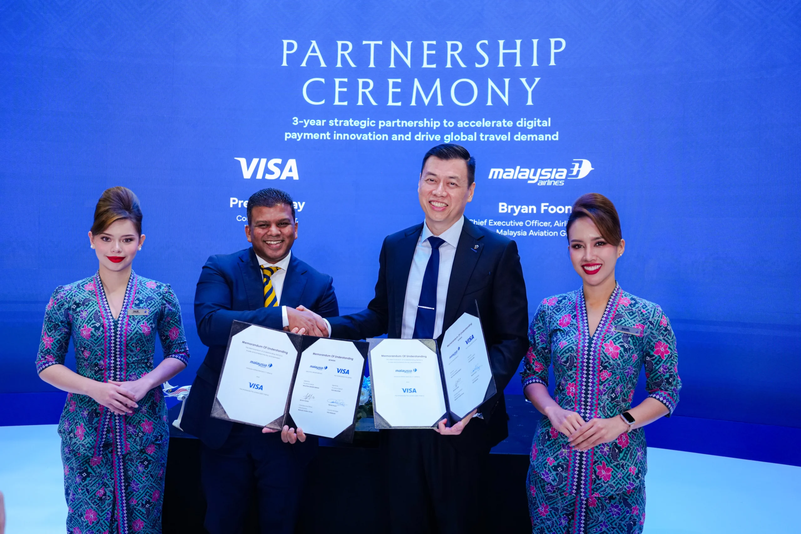 Malaysia Airlines Partners with Visa to Enhance Travel Experience